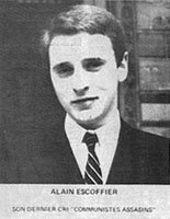 10 fvrier 1977 : Comment le sacrifice dAlain Escoffier fut loccasion pour les solidaristes de rallier le FN