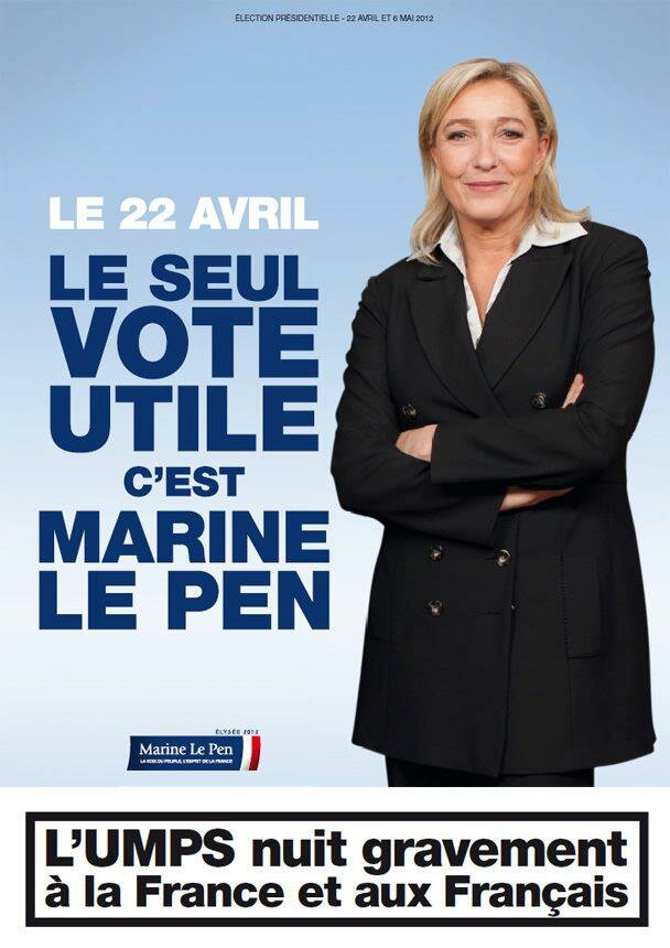 Marine Le Pen :  Ma politique ne vise pas les trangers mais les politiques dimmigration 