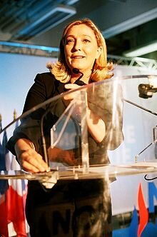 Loffensive  laque  de Marine Le Pen