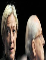 Marine Le Pen sous le feu de l'extrême-droite française la plus dure