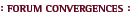 convergences