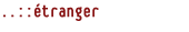 tranger